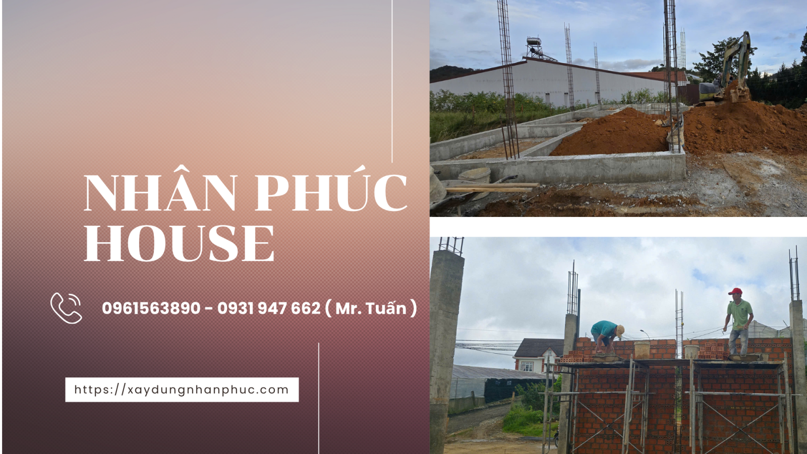 xây nhà trọn gói Phù Cát Phù Mỹ thi công phần thô