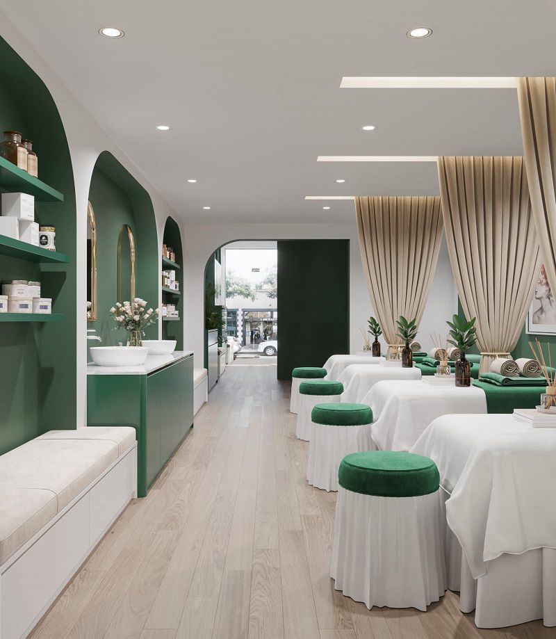 Cải tạo Spa Thẩm mỹ viện Bình Định - Hoàn thiện bàn giao
