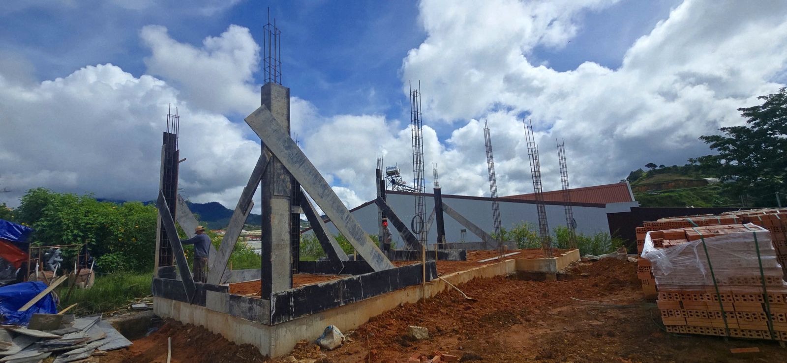 xây nhà trọn gói Phù Cát Phù Mỹ lựa chọn vật tư